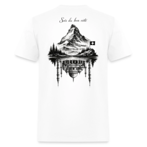 T-Shirt " Sois du bon côté "