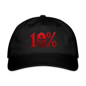 Casquette 10% Rouge